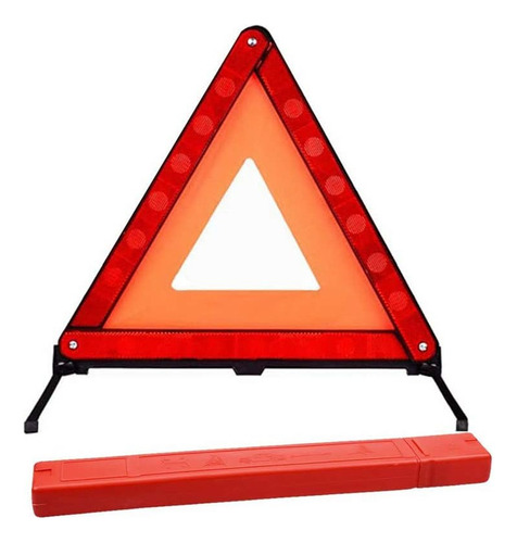 Señal De Advertencia Reflectante Aisibo Triangular Para Auto