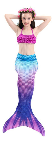 2024 Bañador Con Cola De Sirena For Niña The Little Mermaid
