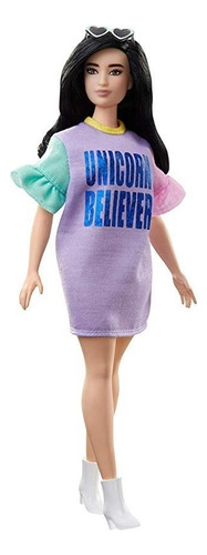 Barbie Fashionista Unicorn Believer Doll 127 - Curvy