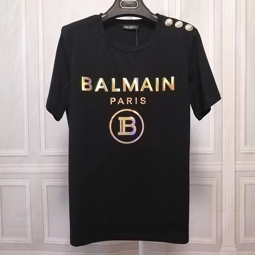 Nuevas Mangas Cortas De Balmain Ts36 Para Primavera Y Verano