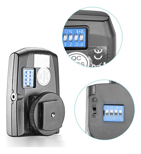 Disparador Flash Inalámbrico De Estudio Neewer Rt-16 De 16 C