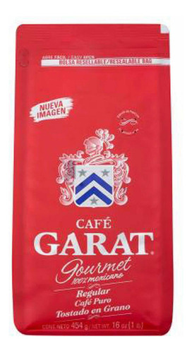 Café Garat En Grano Regular 454g Envío Gratis