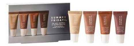 Summer Fridays The Mini Neutrals Set 4 Piezas