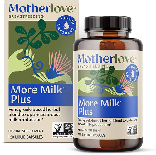 Motherlove I Más Leche Materna Plus Lactancia I 120 Cápsulas