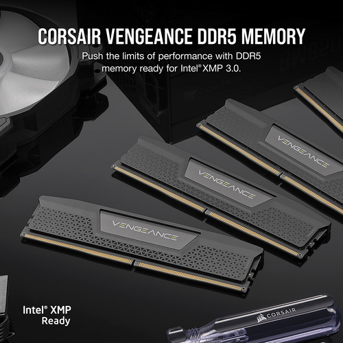 Corsair Vengeance Ddr5 64 Gb 6600 Mhz Cl32 Intel Xmp Negro
