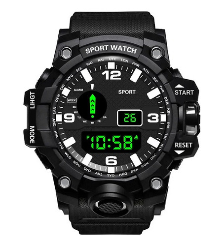 Relógio Masculino Esportivo Militar Digital Yikaze 1545