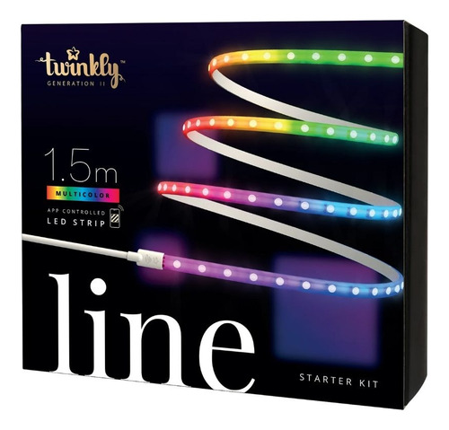 Tira Luces Led Line 1.5 M Smart Mapeables Twinkly Wifi/bt