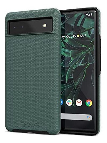 Funda Google Pixel 6a Case Doble Capa Protección Caídas Ara