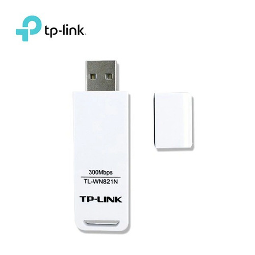 Imagen 2 de 4 de Placa De Red Tp Link Tl-wn821n 300 Mbps Wifi Usb