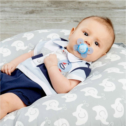 Imagen 3 de 10 de Chupete Divertido Physio Comfort Silicona 6-16m
