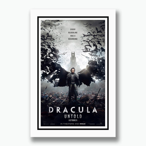 Quadro Dracula Untold Filme Cinema Tv Decoracao Sala | Parcelamento sem  juros