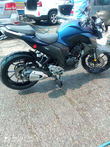 Motor 250 Cc Color Azul Metal
