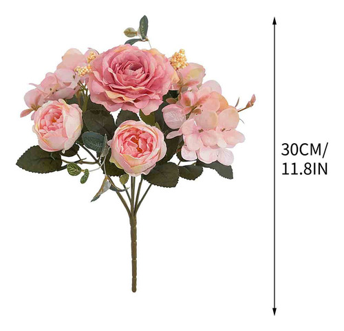 Mll Ramo De Flores De Simulación For Bodas, Decoración Del