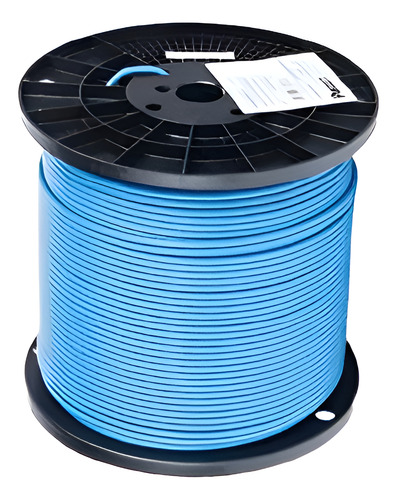 Cable Unipolar 100m 4mm2 En Bobina Celeste