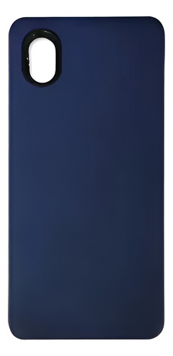 Funda Soft Reforzada Alto Impacto Para Xiaomi Redmi 9a Azul Oscuro Soft/lisa