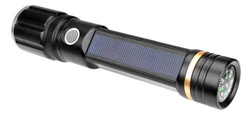 Linterna Led Recargable Usb/energía Solar Iluminación De