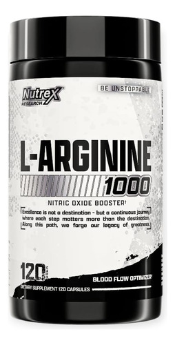 L Arginina 1000 120 Capsulas - Nutrex