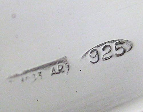 Fine Italian 925 Sterling Sile Sile Hook Fook Shirl Marco