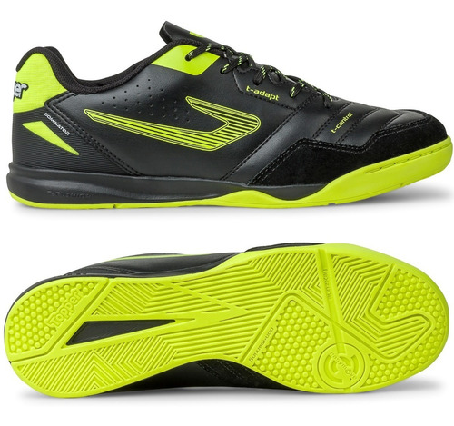 Imagem 3 de 7 de Tenis Futsal Topper Dominator Td Ill Com Amortecedor