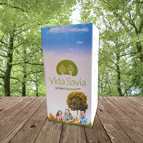 Imagen 3 de 10 de Urnas Para Cenizas Biodegradable Vida Savia