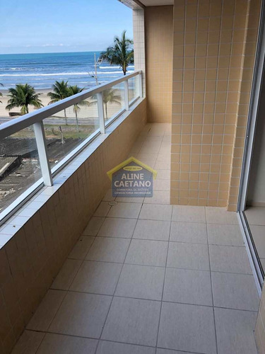 Lindo Apto Frente Mar...pronto Para Morar, Apenas 360 Mil !!! - Vant4682