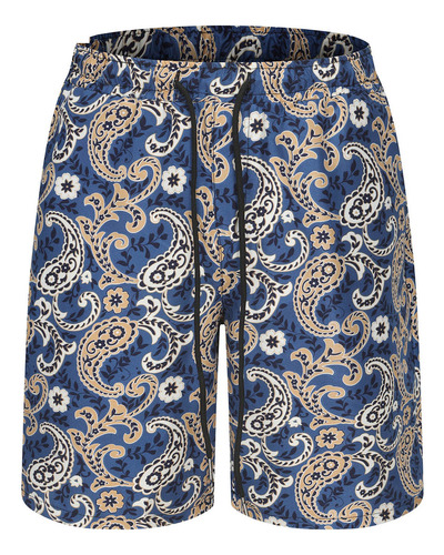 Pantalones Cortos De Playa De Verano Con Cintura Elástica Es