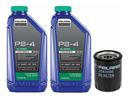 Para Motor: Kit De Cambio De Aceite Polaris 2012 Polaris Ran