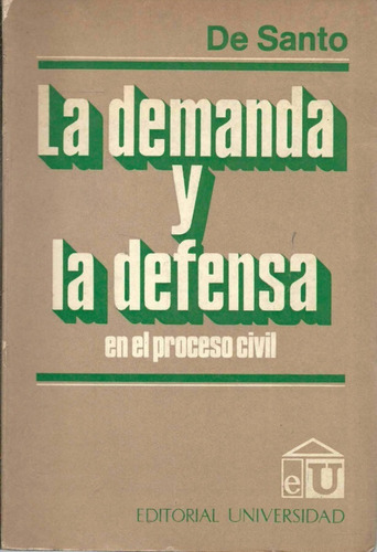 Victor De Santo- La Demanda Y La Defensa