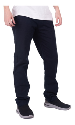 Imagen 1 de 5 de Pantalón Recto Hombre Gabardina- Varios Colores - B A Jeans