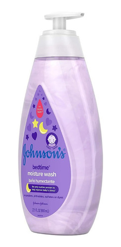 Imagen 3 de 8 de Jabón Liquido Nocturno (800ml) Johnson's Baby