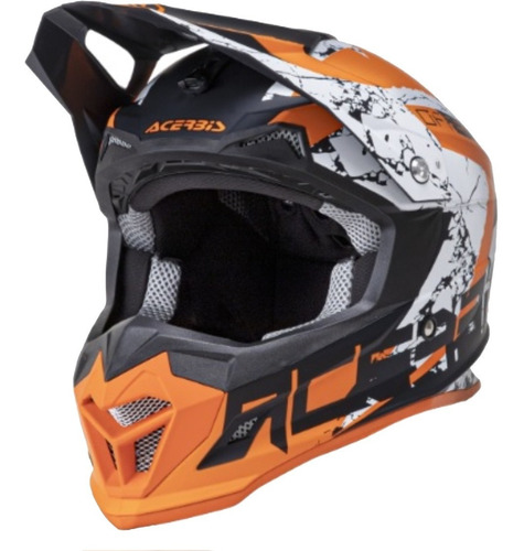 Casco Acerbis Mx Profile 4 T  L  Nrja  