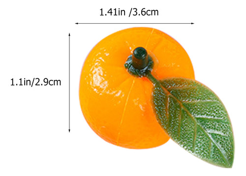 Miniadorno De Color Naranja Azucarado Con Forma De Juguete C