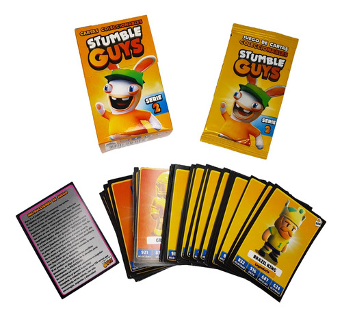 Cartas Stumble Guys Serie 2 - Colección Completa + Extras