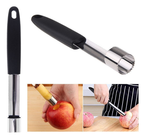 3 Peças De Removedor De Núcleo De Aço Inoxidável Fruit Pear