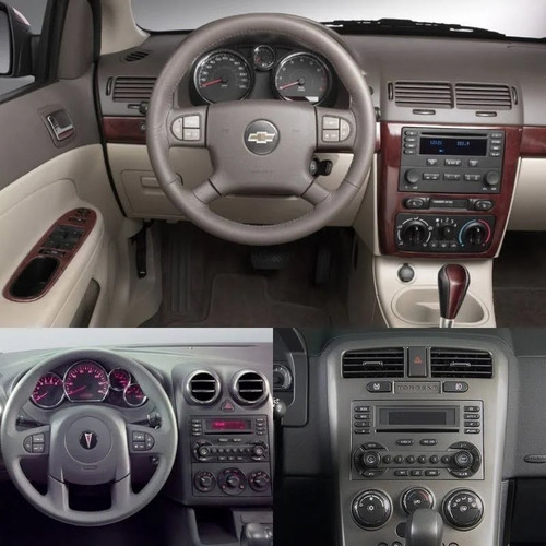 Frente Para Chevrolet Malibu 2004-2010 Doble Din