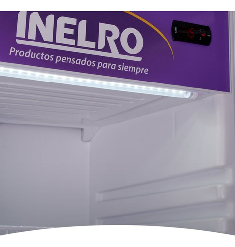 Inelro Mt-17ng Heladera Expositora Exhibidora Vertical 460l Blanco