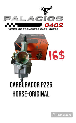 Carburador Horse Pz26 