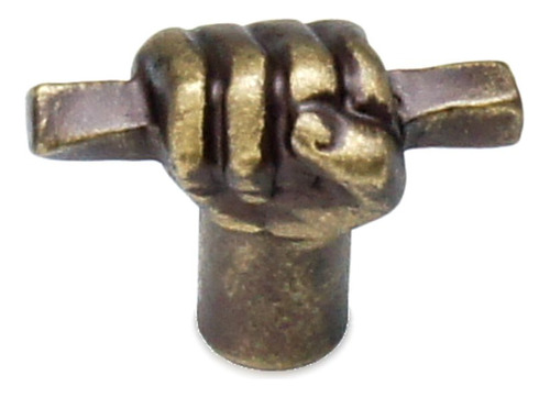 Carpe Diem Hardware 635  3 Puño Knob Tirador Laton