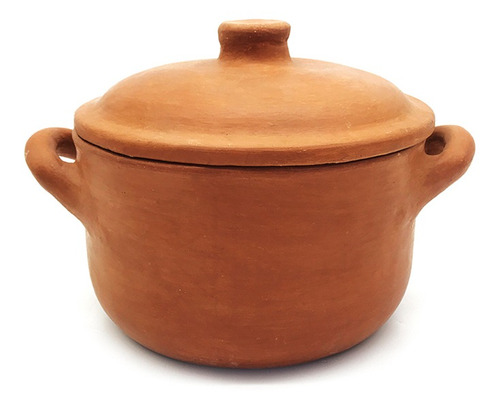 Imagen 1 de 1 de Olla De Barro Alta - Chica