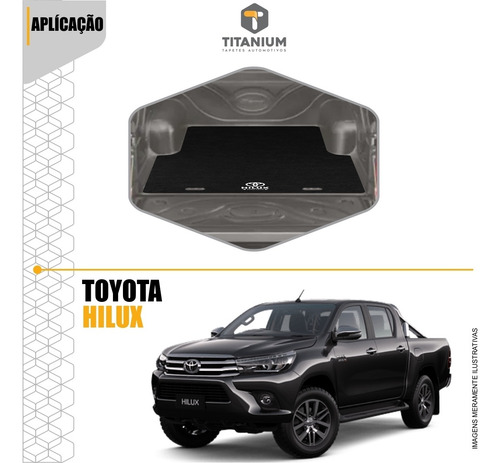 Imagem 5 de 6 de Tapete Caçamba Toyota Hilux 2005/... - Puxa Fácil