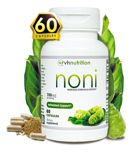 Vh Nutrition Noni Capsulas | 700mg Morinda Citrifolia Extrac