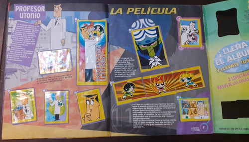 Album De Figuritas ** Las Chicas Superpoderosas **(faltan 3) (Usado)