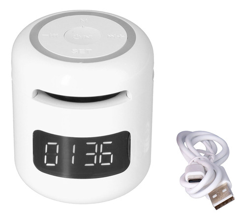 Altavoz De Reloj Jm01 Bt Multifuncional Ajustable Portátil