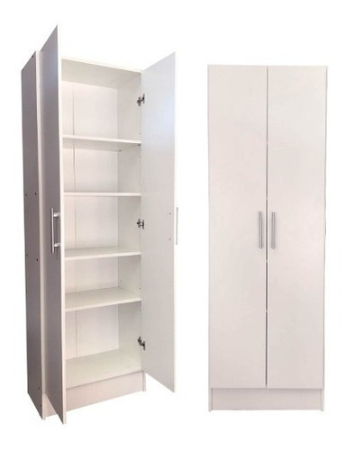 Imagen 4 de 9 de Despensero 2 Puertas 1.80m Cocina Mueble Organizador Ofertas