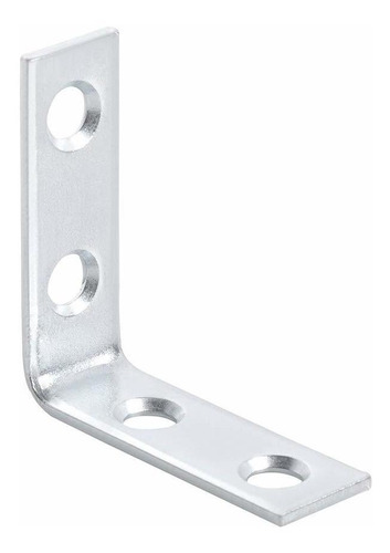 40 Soporte Esquina L S Metal Para Madera Vigueta Acero 1.5 