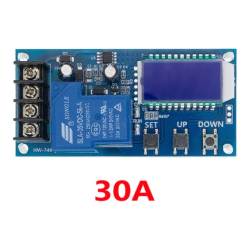 Controlador Carga De Batería Dc 6-60v 30a Con Pantalla Lcd