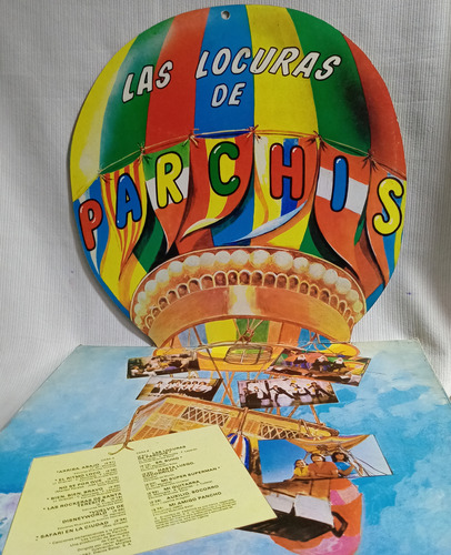 Jch- Parchis Las Locuras De Parchis Disco Lp (Usado)