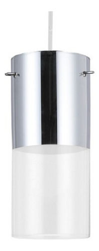 Luminária Lustre Pendente Moderno First Cromado 3 Luzes Llum Cor Prateado 127/220V