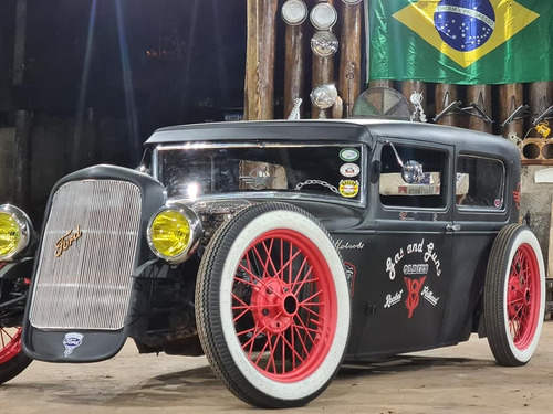 Hot Rod 1930 Ford Tudor Hotrod 4 Cilindros Não Tem Motor V8