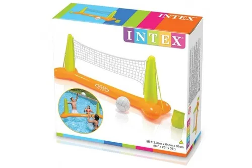 Red De Volley Piscina Con Pelota 239cmsx 64cmsx91cms Intex